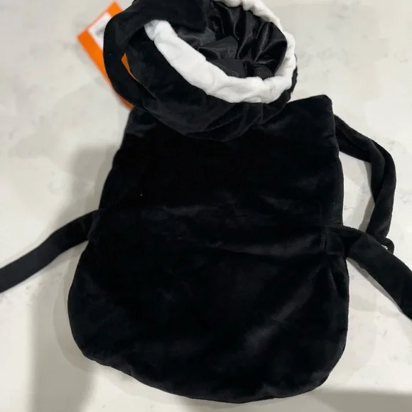 Infant Skeleton Carrier Costume - Black & White - Picture 2 of 6